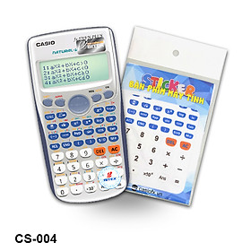 Nơi bán Sticker Bàn Phím Máy Tính Casiofx CS-004 (Trắng - Xanh Dương) - Giá Từ -1đ