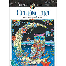 Cú Thông Thái (Sách Tô Màu Dành Cho Người Lớn)