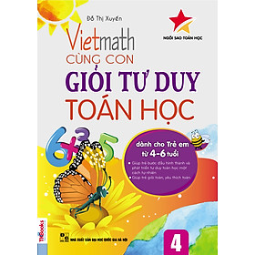 Vietmath - Cùng Con Giỏi Tư Duy Toán Học Tập 4