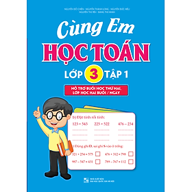 Download sách Cùng Em Học Toán Lớp 3 (Tập 1)