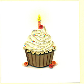 Thiệp Sinh Nhật Việt Net - Cupcake (10 x 10 cm)