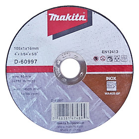 Mua Bộ 5 Đá Cắt Mỏng Makita D-60997 (105mm)