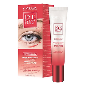 Kem Dưỡng Và Nâng, Trẻ Hóa Da Vùng Mắt Floslek Eye Care Expert Dermo Repair Lifting Eye Cream MF036 (15ml)