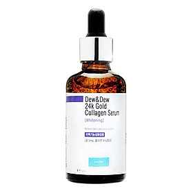 Tinh Chất Serum Làm Trắng Da Dew&Dew 24k Gold Collagen Serum Whitening - DEW&DEW01 - 50ml