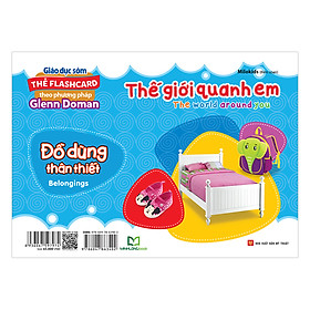 Thẻ Flashcard Theo Phương Pháp Glenn Doman - Thế Giới Quanh Em: Đồ Dùng Thân Thiết