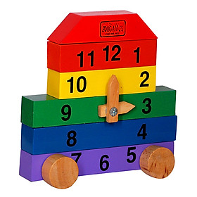 Đồ Chơi Gỗ EDUGAMES Đồng Hồ Lắp Ráp EDUGAMES - GA527