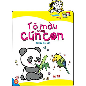 Tô Màu Cùng Cún Con - Tô Màu Động Vật