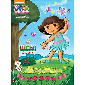 Download sách Tô Màu Theo Truyện Kể Cùng Dora - Thế Giới Thần Tiên Và Những Điều Thần Bí!