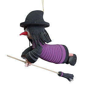 Phù Thủy Halloween Giấy Handmade Paper Craft Mẫu 3 - M