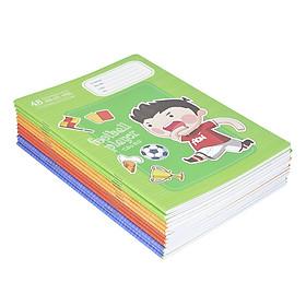 Combo 12 Vở Ô Ly Job - Nam (48 Trang)