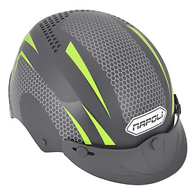 Nón Bảo Hiểm Lưỡi Trai 1/2 Đầu Tem V2 Xanh Lá Napoli N077-V2XL-LT