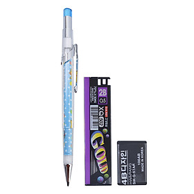 Combo Chì Bấm - Ruột Chì - Gôm Đen