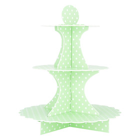 Kệ Bánh 3 Tầng - Xanh Mint Bi