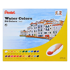 Hộp Màu Nước Pentel HTP-24E