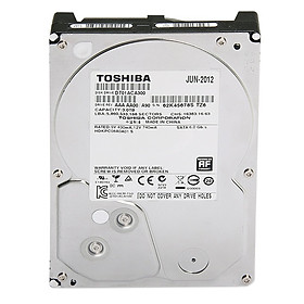 Ổ Cứng HDD Toshiba 3TB/64MB/7200rpm/3.5 - HDWD130UZSVA - Hàng chính hãng