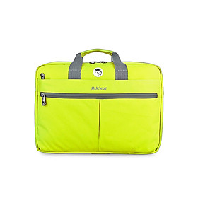 Cặp Đeo Laptop Editor Briefcase Mikkor EB 002 - Xanh Lá Mạ 