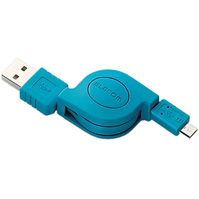Cáp sạc và truyền dữ liệu elecom mpa-ambirlc08 - hàng chính hãng