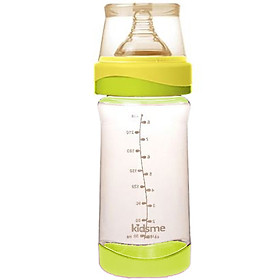Bình sữa cổ rộng PPSU Kidsme 240ml 160232