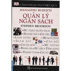 Nơi bán Cẩm Nang Quản Lý Hiệu Quả - Quản Lý Ngân Sách - Giá Từ -1đ