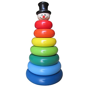 Đồ Chơi Gỗ Vietoys Hề Tháp 7 Vòng FKS-032