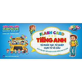 Flashcard Dạy Trẻ Theo Phương Pháp Glenn Doman - Tiếng Anh, Từ Phức Tạp