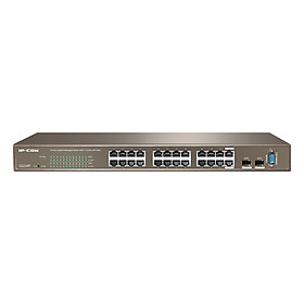 Switch Rackmount 24 Ports Gigabit L2 Managed IP-COM G3224T - Hàng Chính Hãng