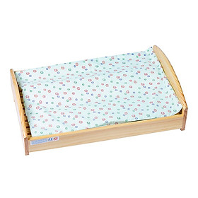 Đồ Chơi Gỗ EDUGAMES Giường Búp Bê Có Đệm EDUGAMES GA519 - Mẫu Ngẫu Nhiên