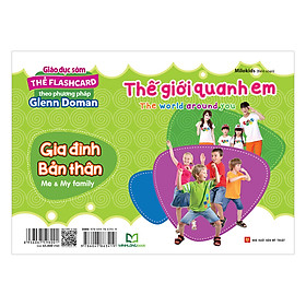 Nơi bán Thẻ Flashcard Theo Phương Pháp Glenn Doman - Thế Giới Quanh Em: Gia Đình - Bản Thân - Giá Từ -1đ