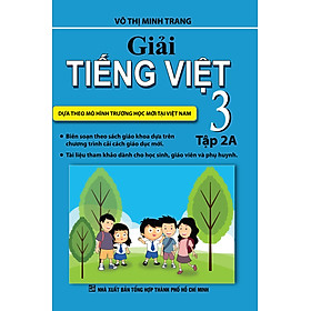 Download sách Giải Tiếng Việt Lớp 3 (Tập 2A) 