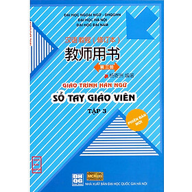 Download sách Giáo Trình Hán Ngữ - Sổ Tay Giáo Viên Tập 3