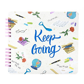 Sổ Tay Goodbye My Friends - Keep Going