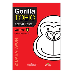 Nơi bán Gorilla Toeic Actual Tests - Volume 1 - Giá Từ -1đ