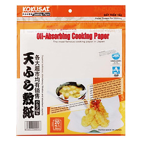 Mua Giấy Thấm Dầu Thực Phẩm Kokusai GTDD00090016 - 24x24.5cm - 20 Tờ