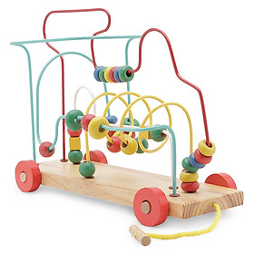 Đồ Chơi Gỗ Mô Hình Vietoys Luồn Hạt Phi Thuyền VT3P-0015