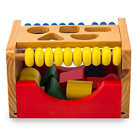 Đồ Chơi Gỗ EDUGAMES Hộp Thả Hình Con Thỏ EDUGAMES GA654