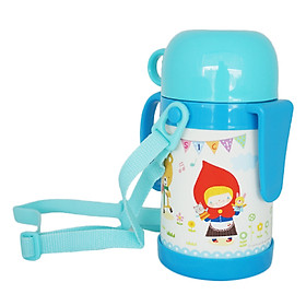 Bình Giữ Nhiệt Lock&Lock Hello Bebe Có Dây Cầm Party HBB311 – Màu Ngẫu Nhiên (400ml)