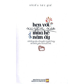 Sách Hẹn Với Xuyến Xao Mùa Hè Năm Ấy