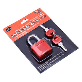 Ổ khóa màu 2 chìa uncle bills hg0060 - 3,2cm