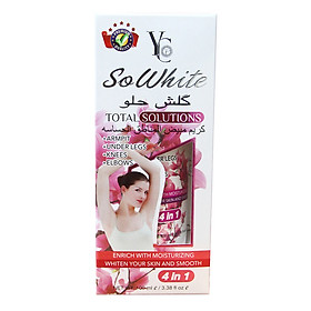 Kem Dưỡng Trắng Da Vùng Nách, Dưới Chân, Đầu Gối, Khuỷu Tay YC So White Solutions YC527 (100ml)