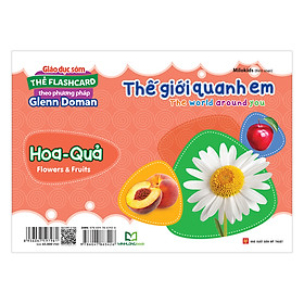 Nơi bán Thẻ Flashcard Theo Phương Pháp Glenn Doman - Thế Giới Quanh Em: Hoa - Quả - Giá Từ -1đ