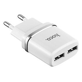 Mua Cốc Sạc Hoco C12 ﻿2 Cổng - Hàng Nhập Khẩu