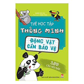 Thẻ Học Tập Thông Minh - Động Vật Cần Bảo Vệ