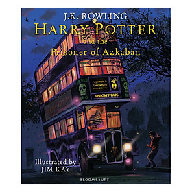 Harry Potter Part 3: Harry Potter And The Prisoner Of Azkaban (Hardback) Illustrated Edition (Harry Potter và tù nhân ngục Azkaban) (English Book) - Xunhasaba Thế giới Sách Ngoại văn