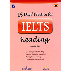 Nơi bán 15 Day\'s IELTS Reading (Không CD) - Giá Từ -1đ