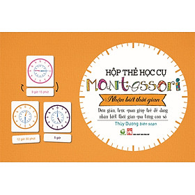 Download sách Hộp Học Cụ Montessori - Nhận Biết Thời Gian