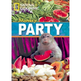 Hình ảnh Monkey Party (Footprint Reading Library – Level 1 800 A2 - British English)