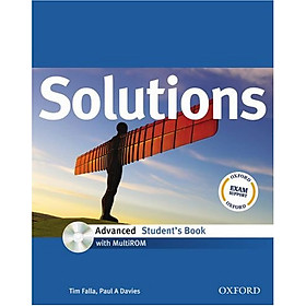 Download sách [Hàng thanh lý miễn đổi trả] Solutions Advanced: Student's Book with MultiROM Pack