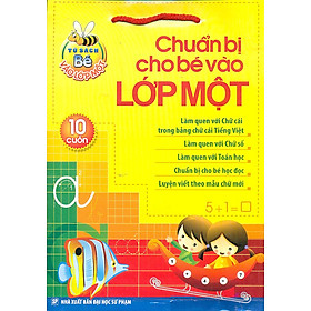 Chuẩn Bị Cho Bé Vào Lớp Một (Bộ 10 Cuốn)