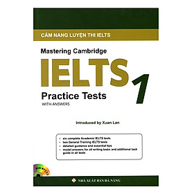 Download sách Cẩm Nang Luyện Thi Ielts - Mastering Cambridge Ielts Practice Tests 1 With Answers