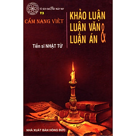 Download sách Cẩm Nang Viết Khảo Luận, Luận Văn Và Luận Án